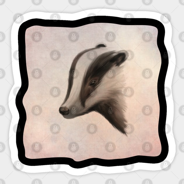 Badger Sticker by CreativeByDesign